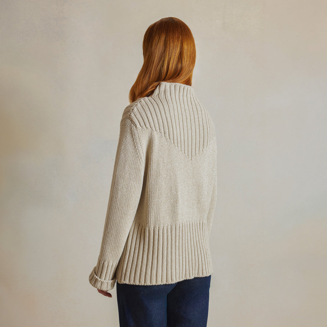 Hattie Jumper - Oatmeal - Knitwear
