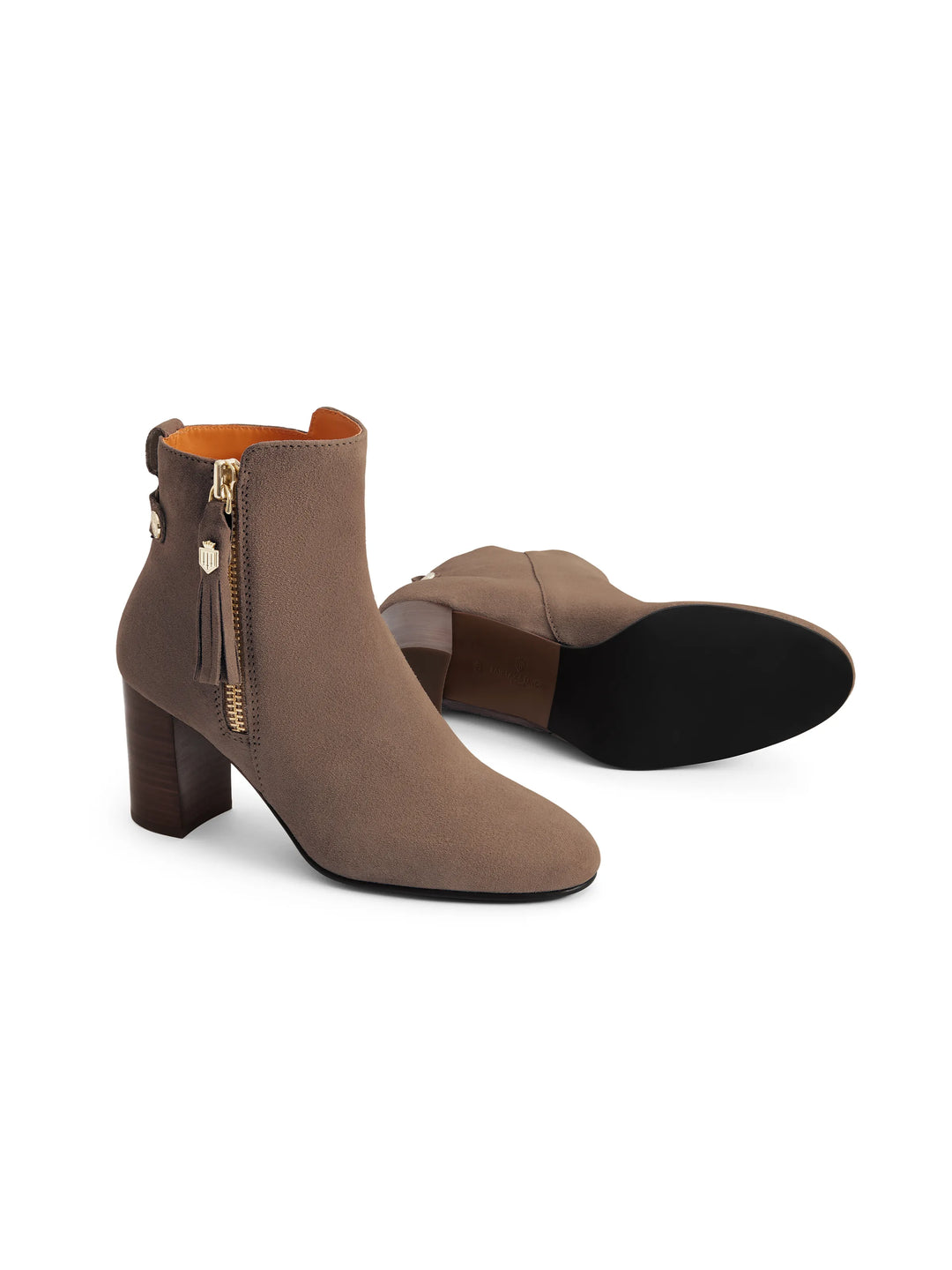 Oakham Ankle - Deep Taupe Suede - Ankle Boots