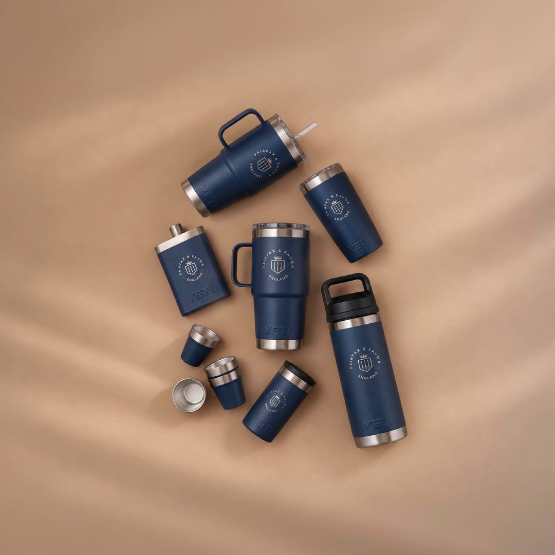 YETI 591ml Rambler Travel Mug - Navy - Lifestyle