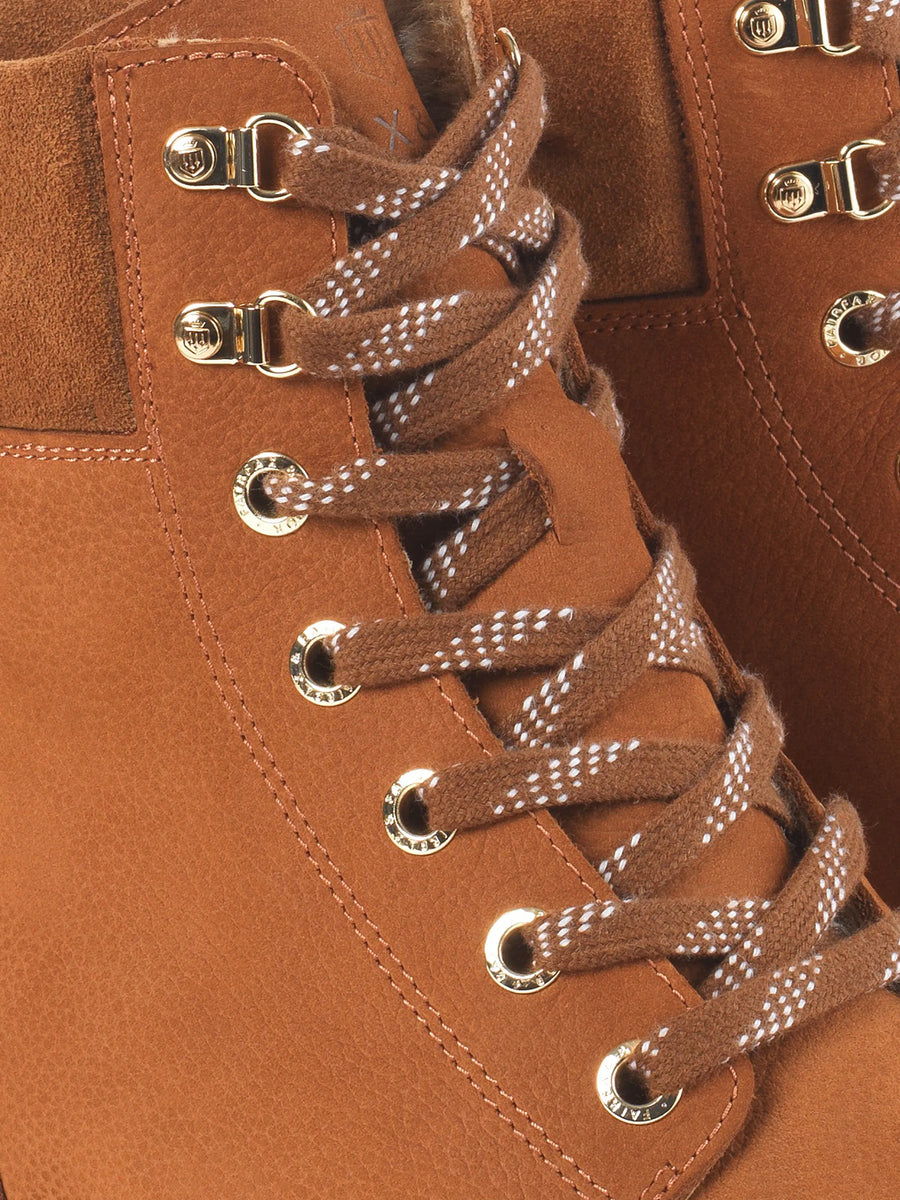 Galway - Cognac Nubuck - Ankle Boots