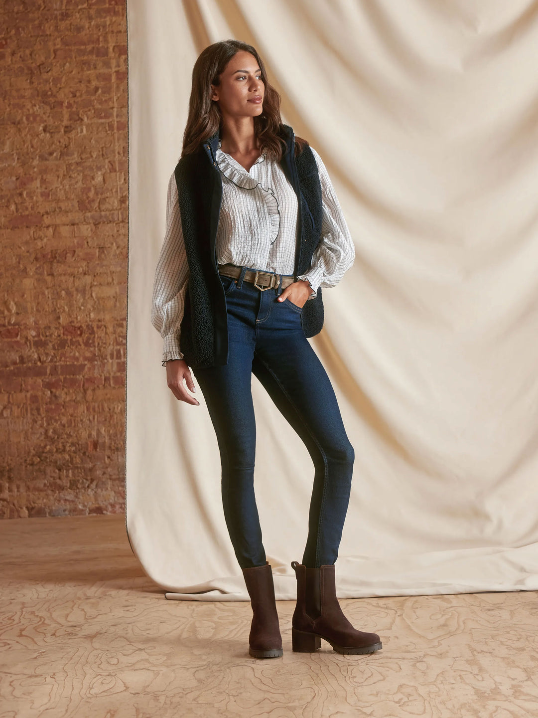 Heeled Boudica - Chocolate Suede - Ankle Boots