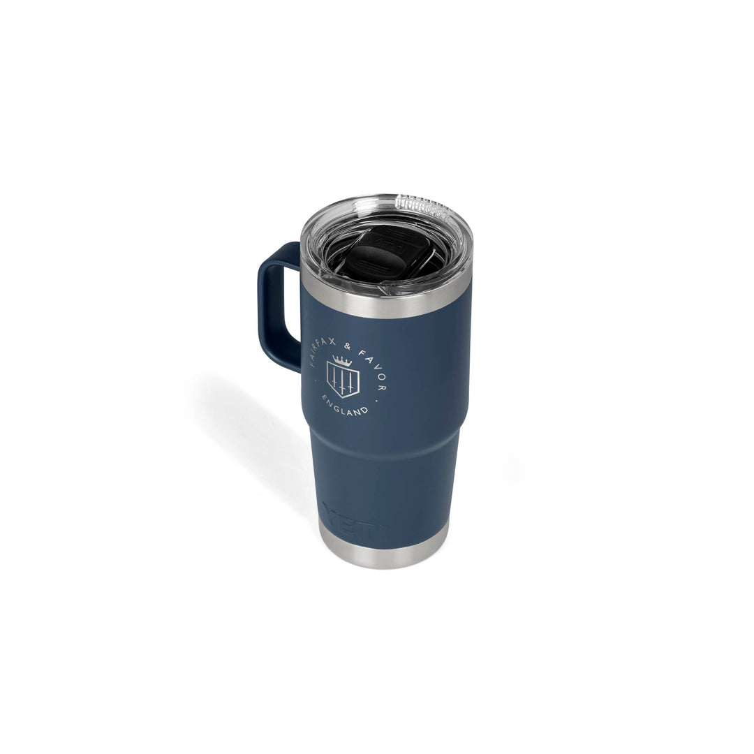 YETI 591ml Rambler Travel Mug - Navy - Lifestyle