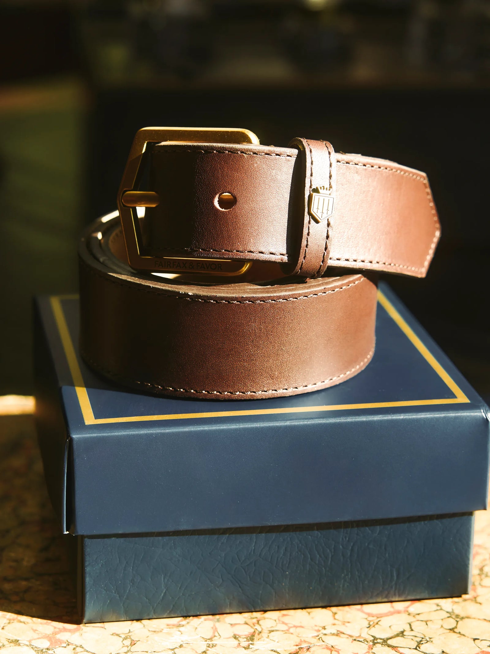Wentworth Belt Mahogany