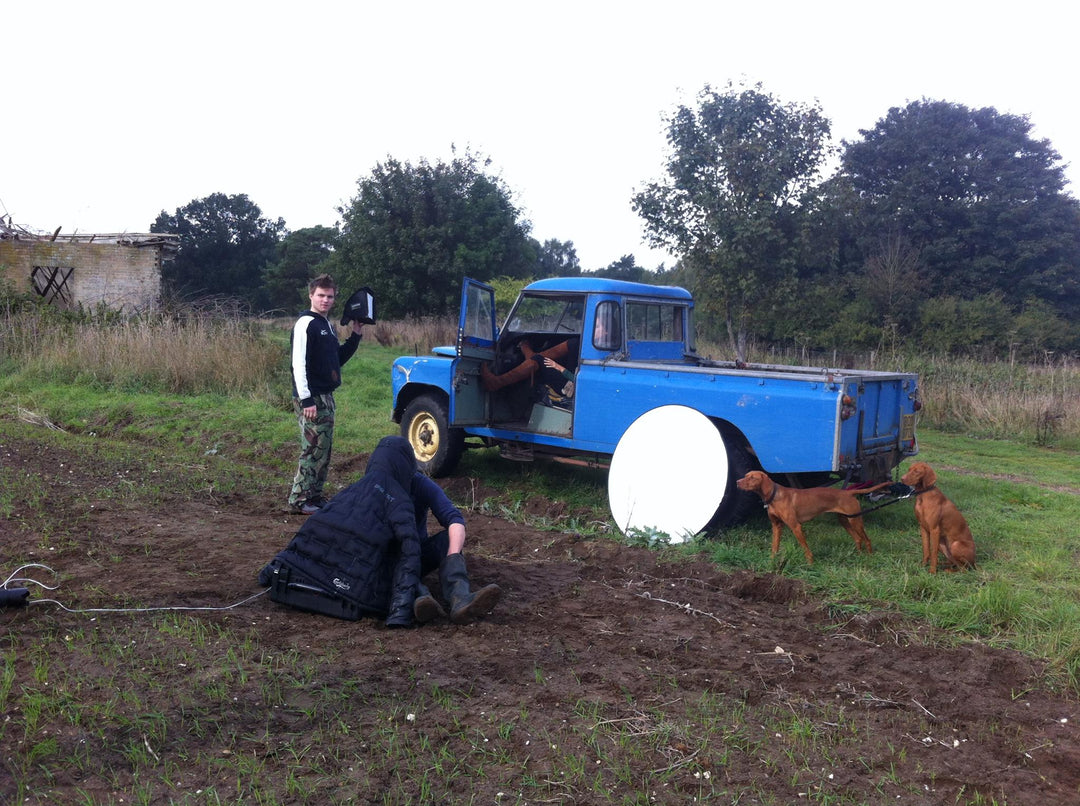 October 2014: Our first photoshoot