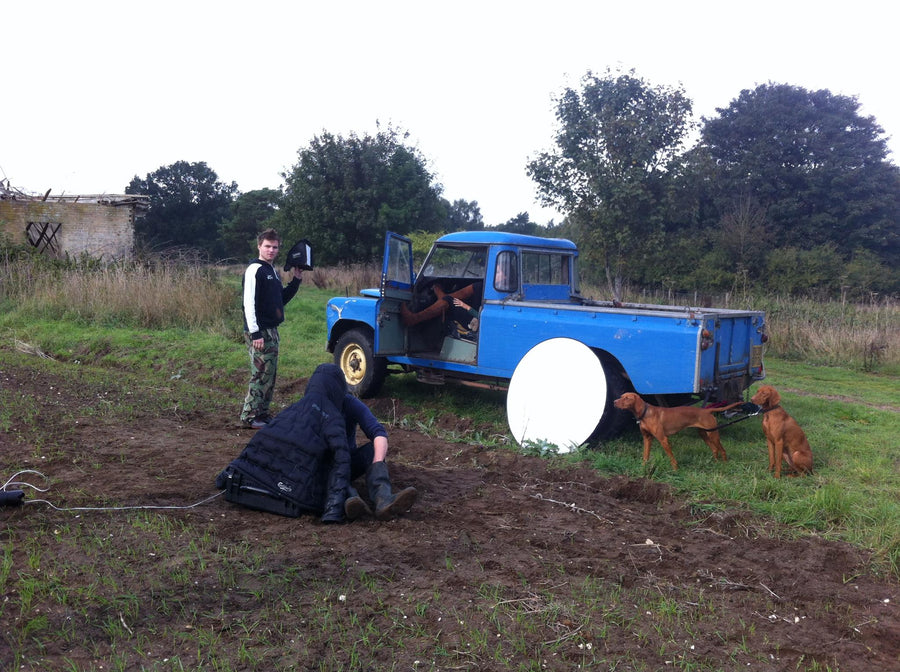 October 2014: Our first photoshoot