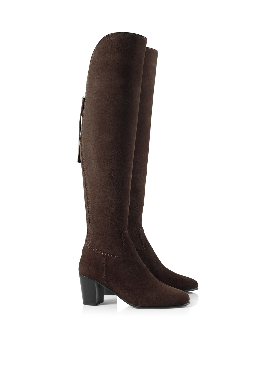 Heeled Amira - Chocolate - Tall Boots