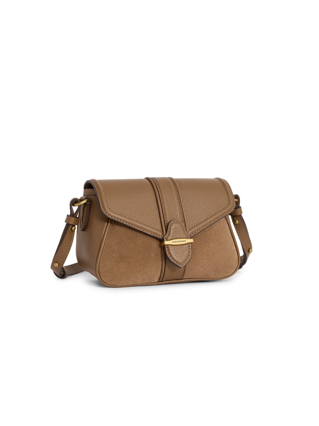 Aviemore Crossbody Bag - Tan Suede - Bags