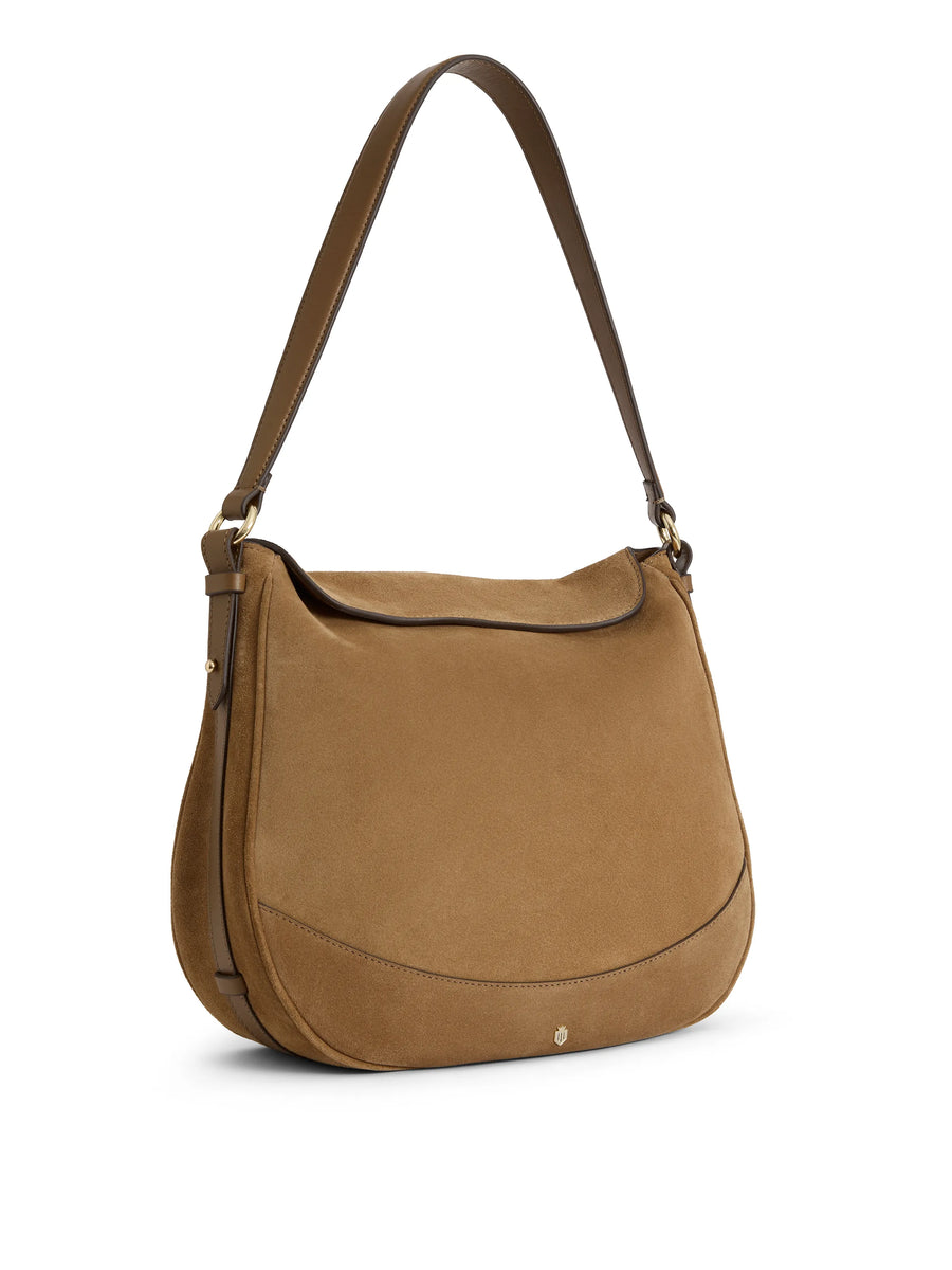 The Dartmoor - Women's Hobo Bag - Tan Suede