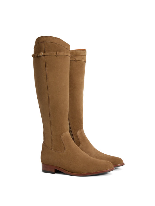 Kimberley - Women's Boots - Tan Suede | Fairfax & Favor