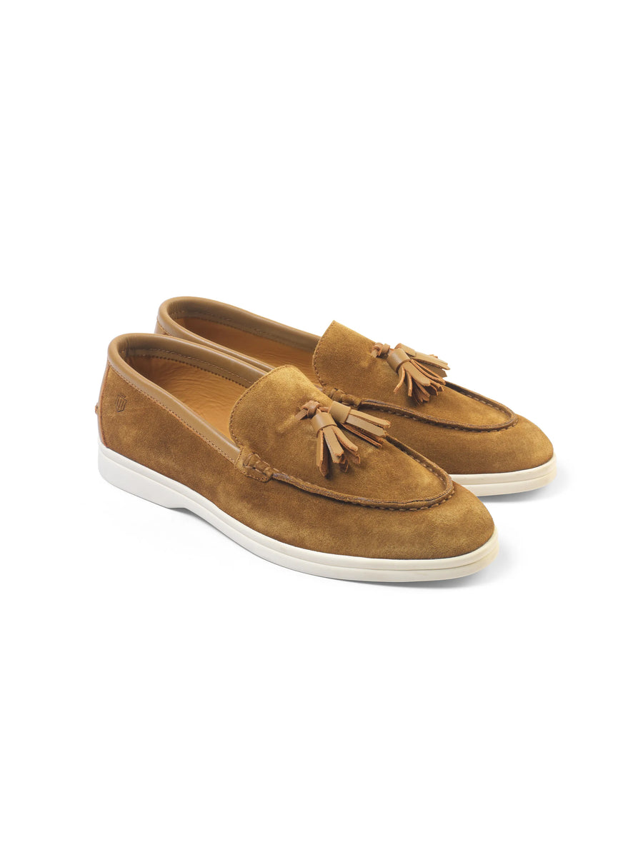 The Morston - Women's Loafer - Tan Suede