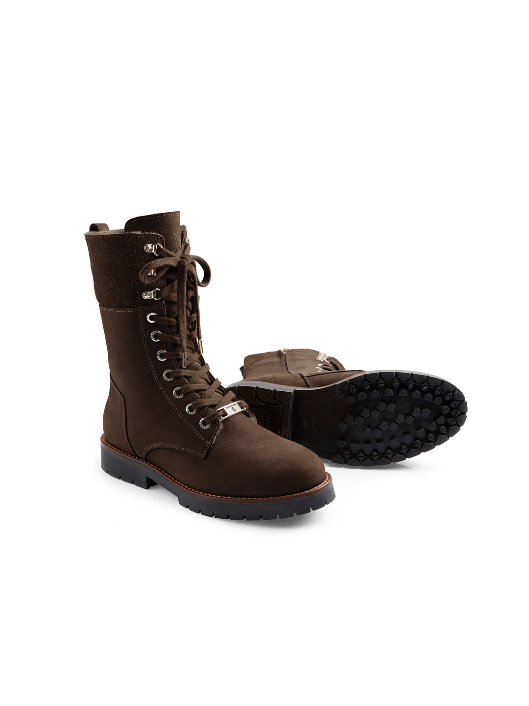 Shearling Lined Anglesey - Chocolate Nubuck - Ankle Boots