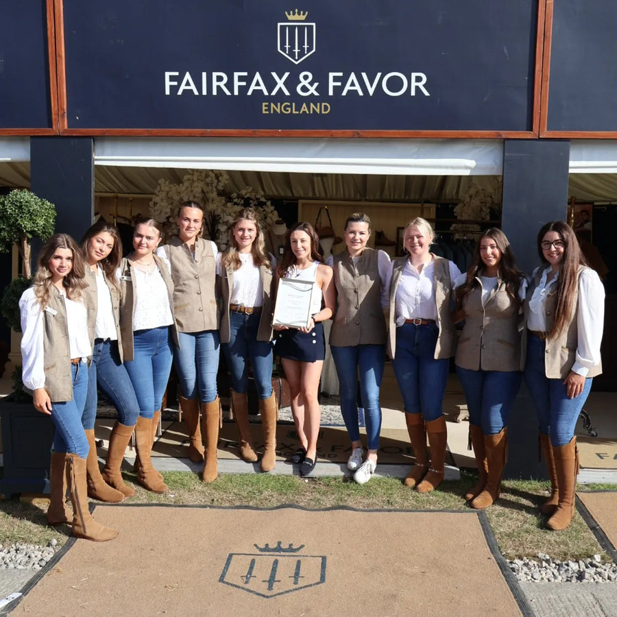 July 2025: Fairfax & Favor events team win the "Trade stand Merit Award!" at the great Yorkshire Show. huge well done!