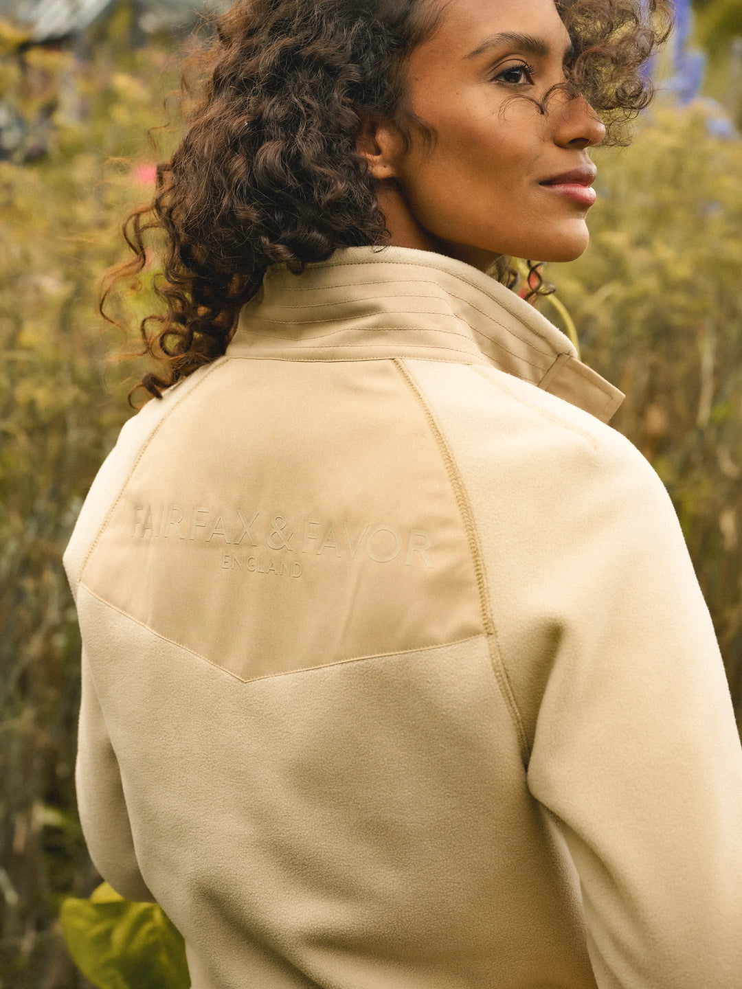 Aria 1 & 4 Zip Fleece - Oatmeal - Jackets