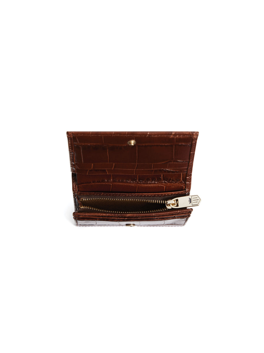 The Ashwell Purse - Conker Brown