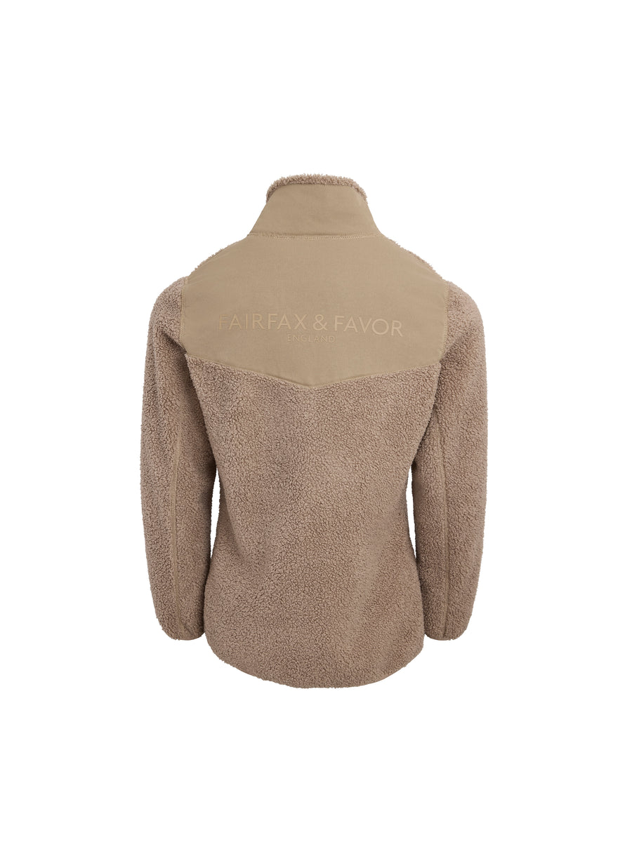 The Agnes - Women's Fleece Jacket - Fawn