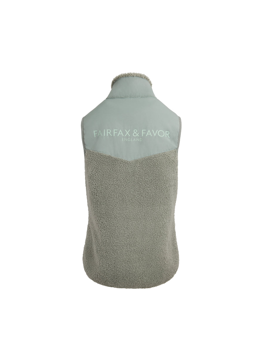 The Agnes - Women's Fleece Gilet - Pistachio