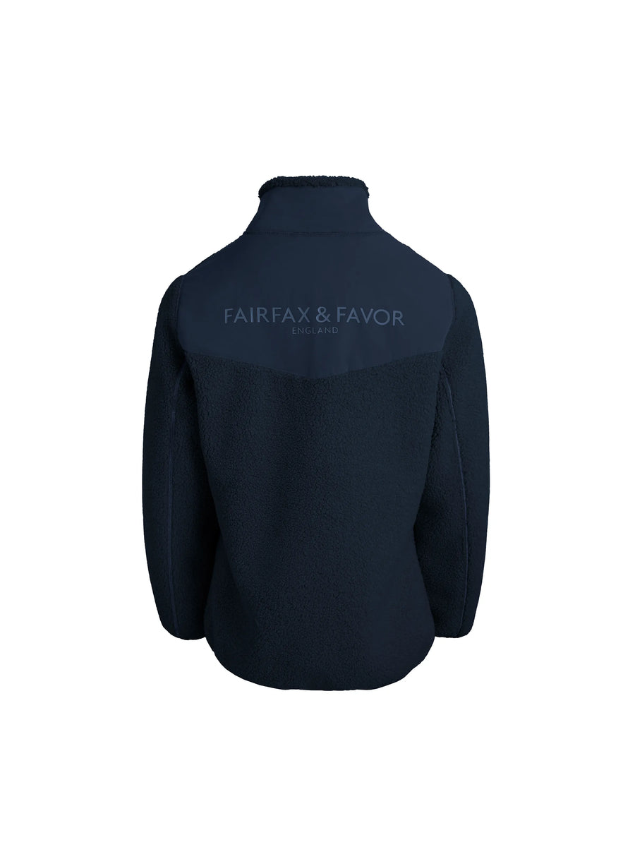 The Agnes - Womens Fleece Jacket - Navy