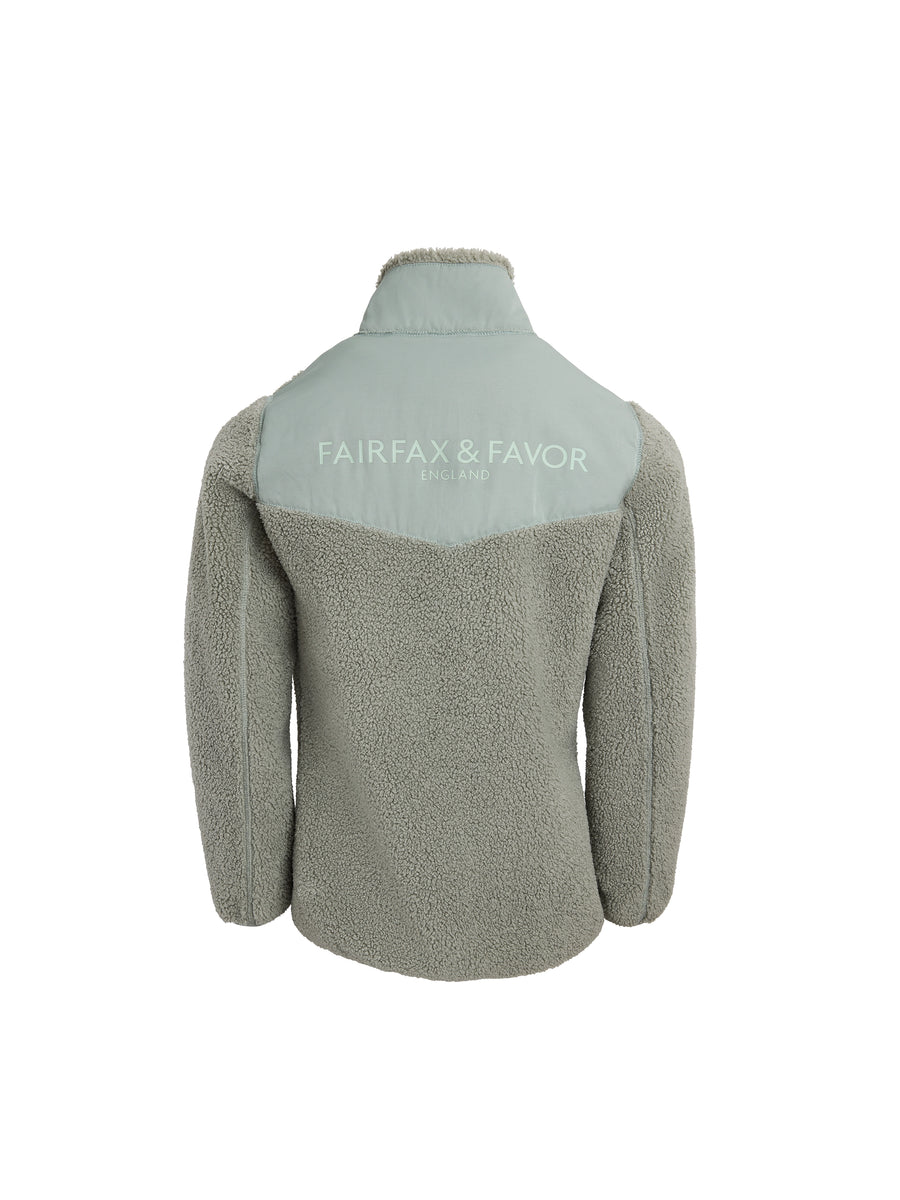 The Agnes - Women's Fleece Jacket - Pistachio