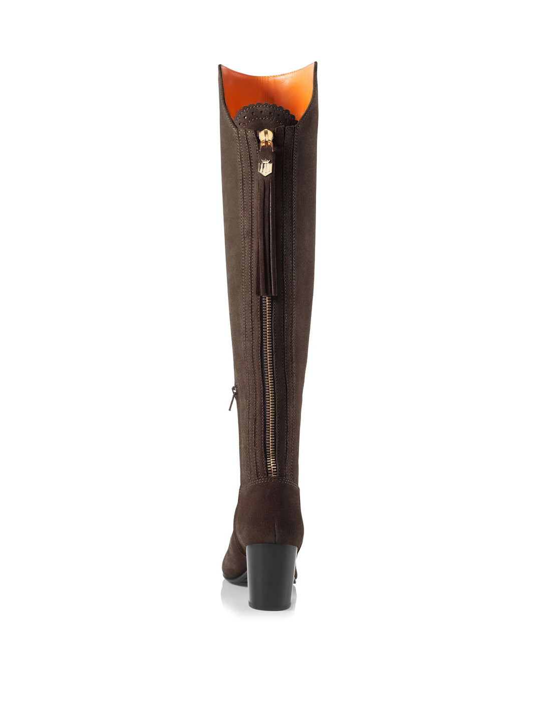 Heeled Amira - Chocolate - Tall Boots
