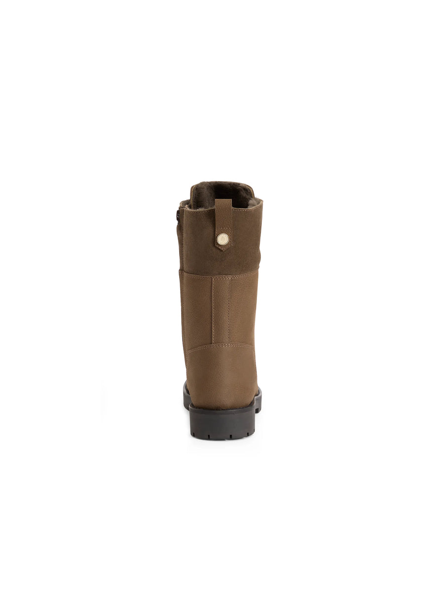 Shearling Lined Anglesey - Fog Nubuck - Ankle Boots