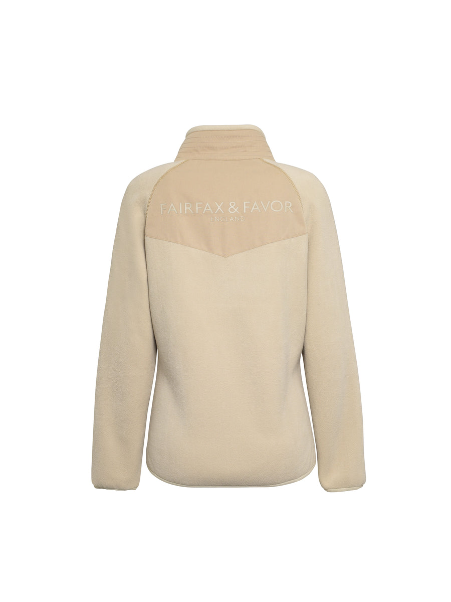 The Aria - Women's 1 & 4 Zip Fleece - Oatmeal