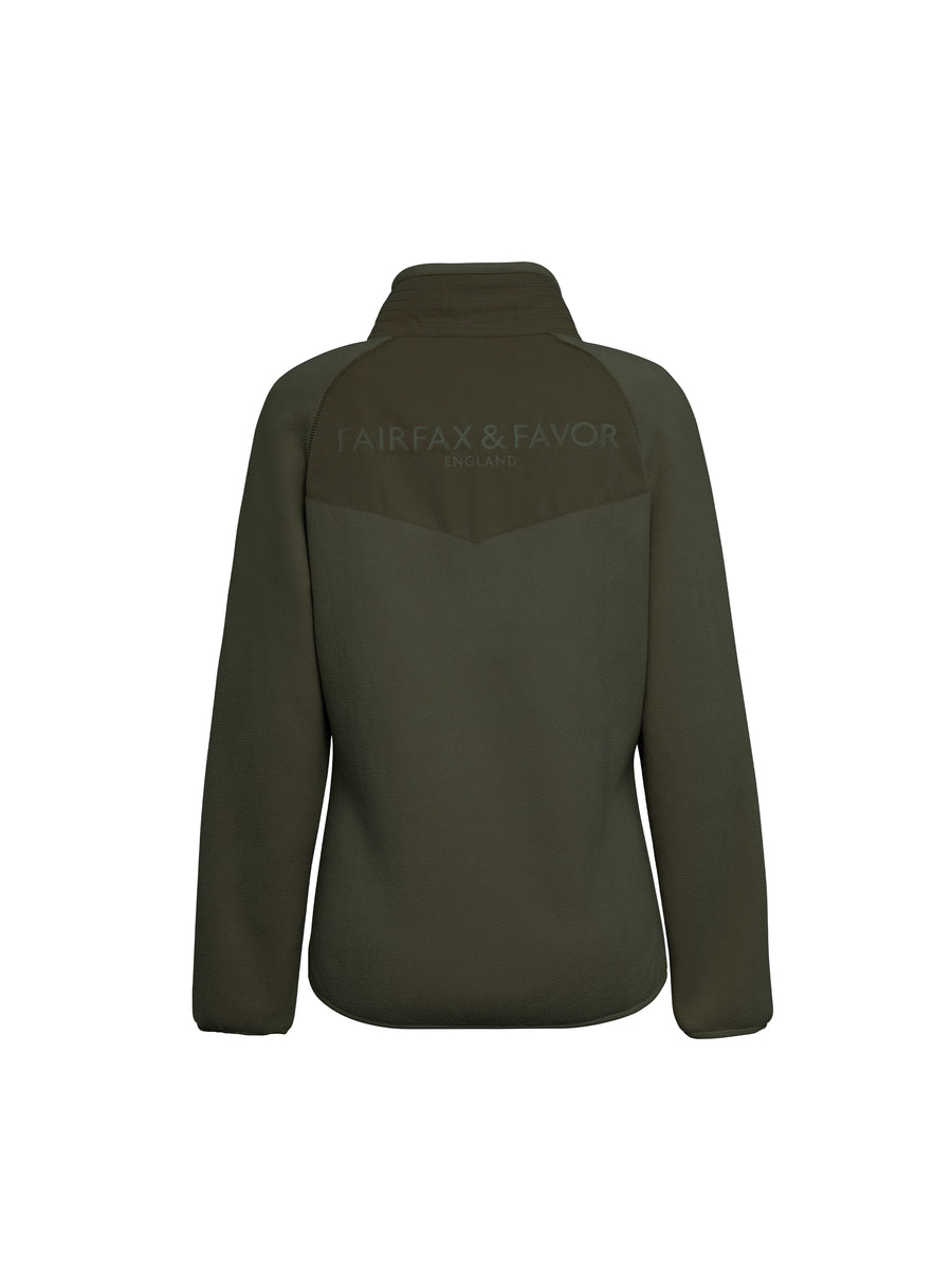 The Aria - Women's 1 & 4 Zip Fleece - Khaki