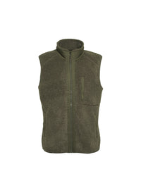 Arlo Fleece Gilet - Khaki