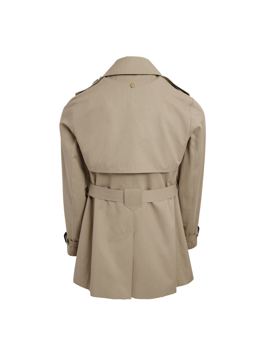 The Bonnie - Women's Trench Coat - Pebble