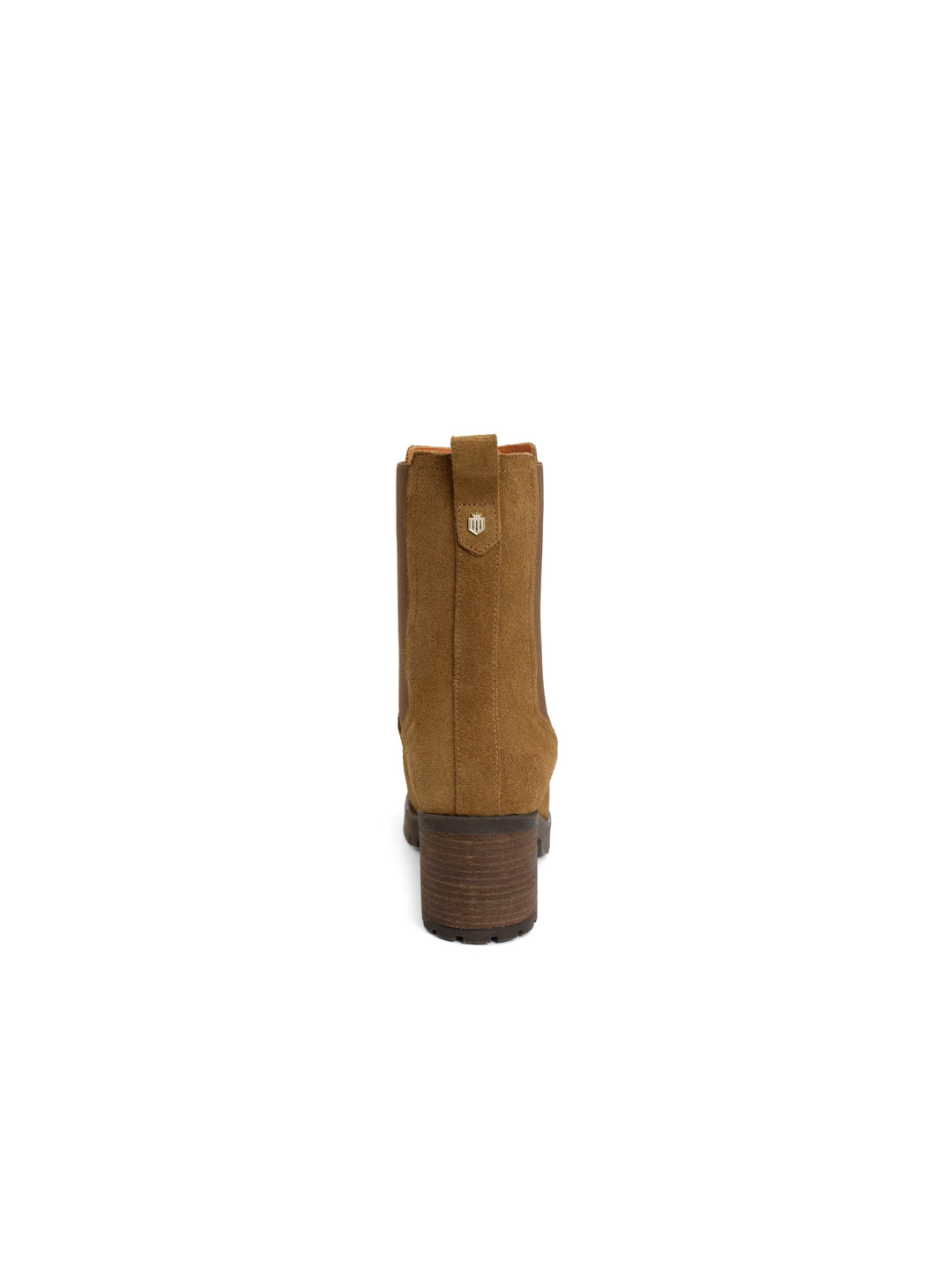Heeled Boudica - Tan Suede - Ankle Boots