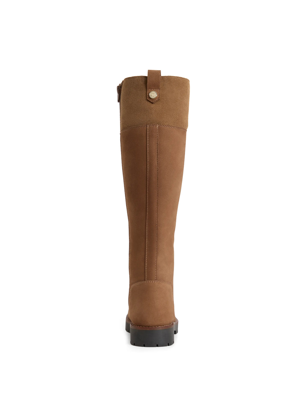 Knee High Shearling Lined Anglesey - Cognac Nubuck - Tall Boots