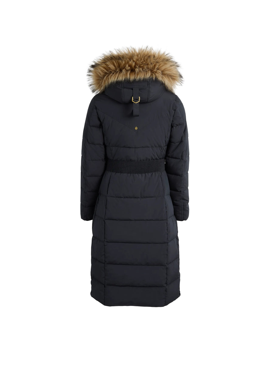 The Lexi - Women's Padded Long Coat - Navy