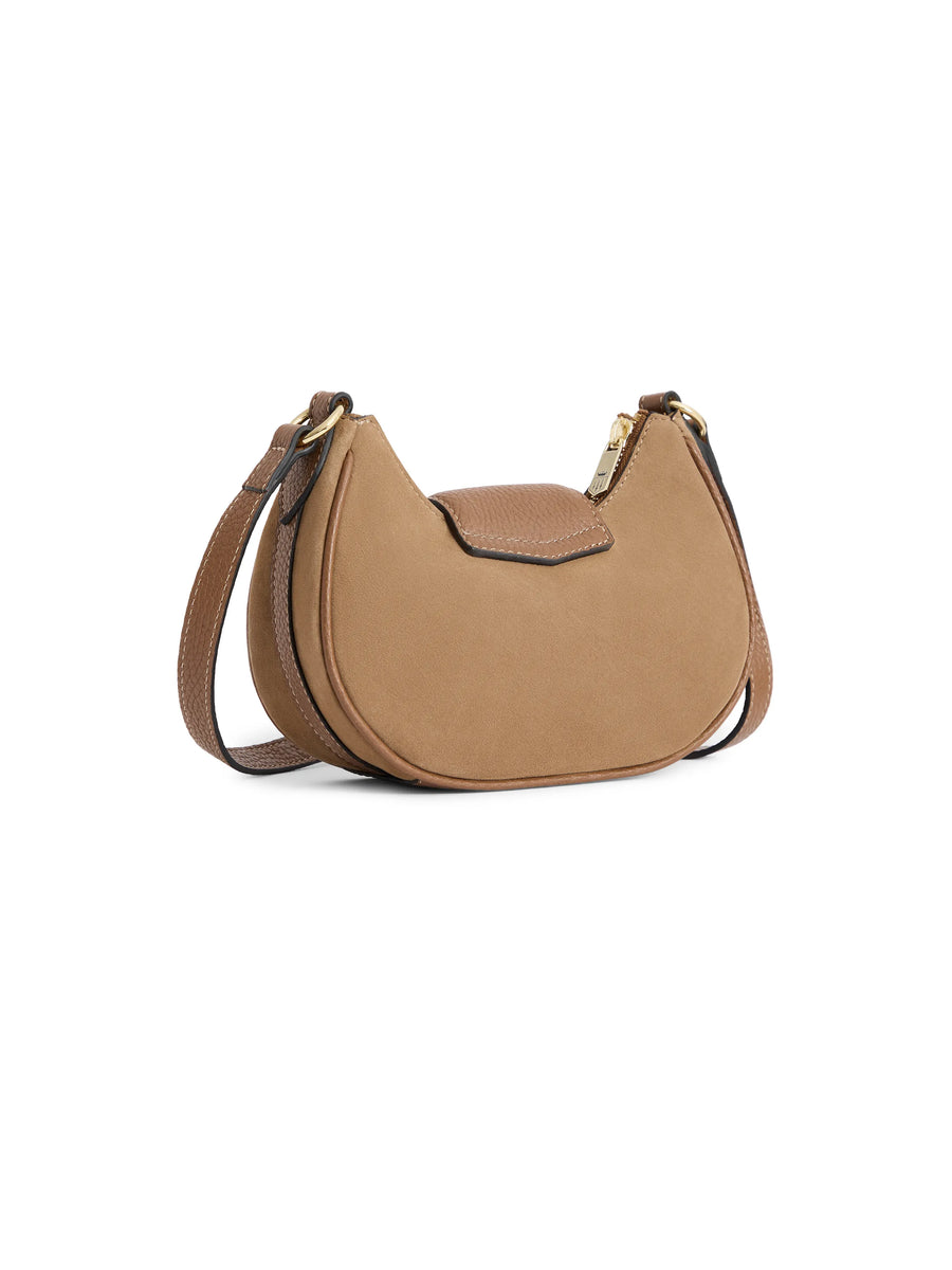 The Windsor - Women's Cross Body - Tan Suede