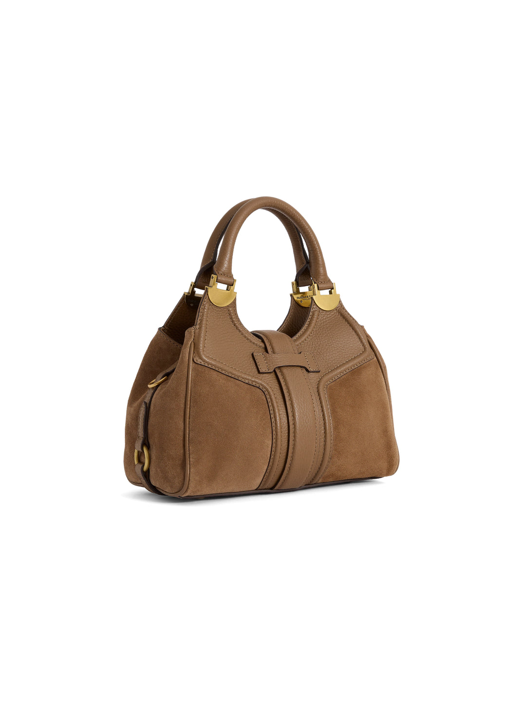 Mini Aviemore Handbag - Tan Suede - Bags