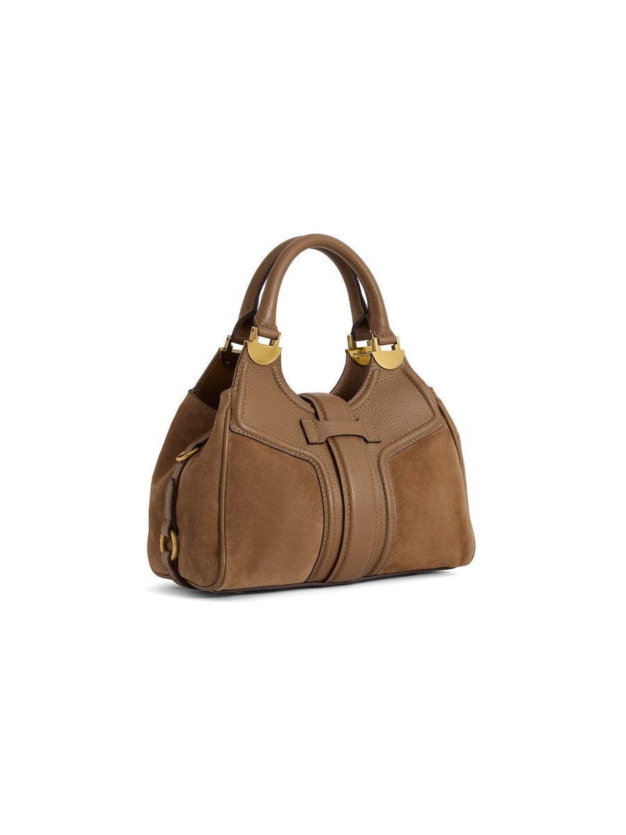The Aviemore - Women's Handbag - Tan Suede