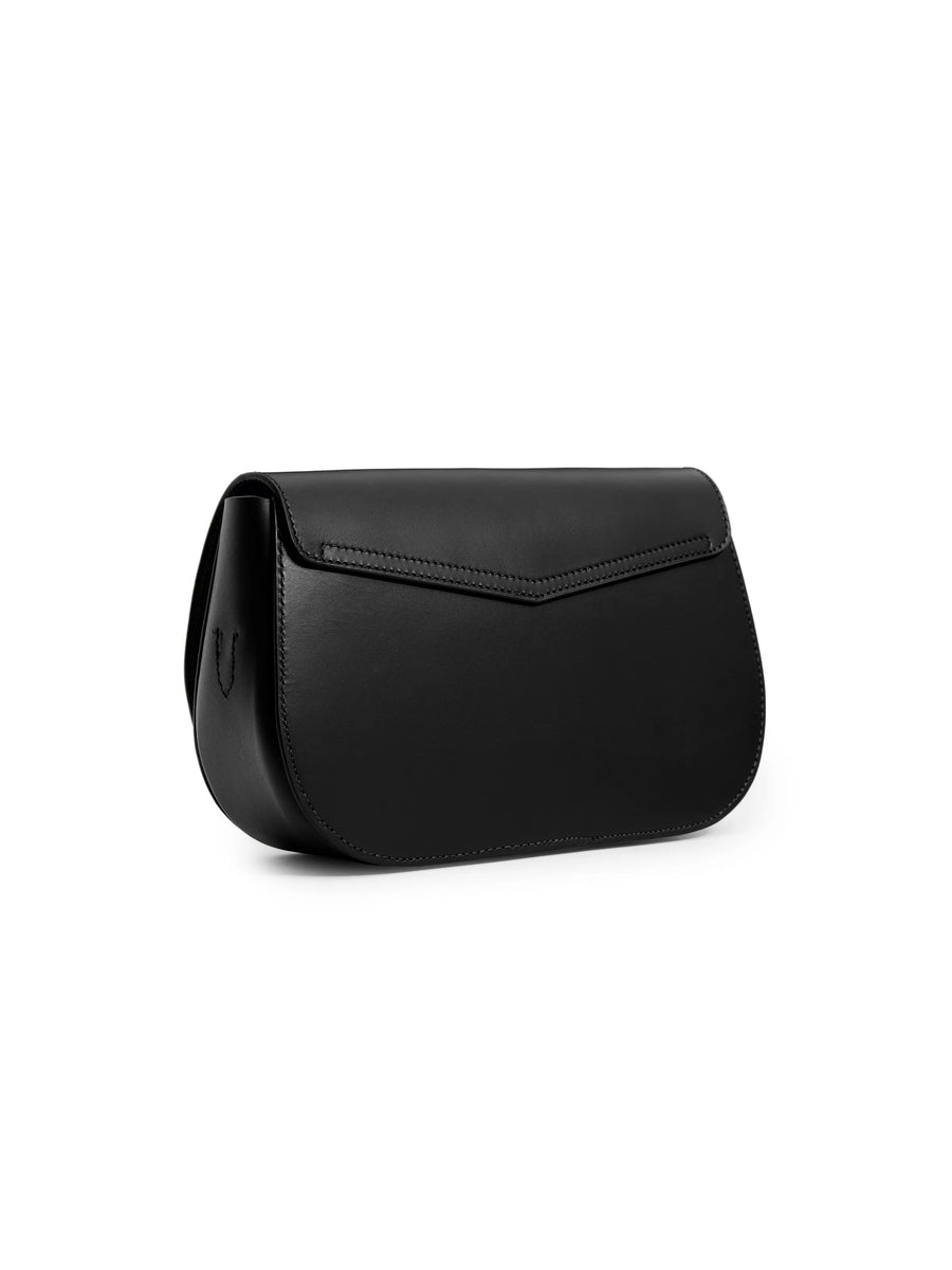 The Rye - Women's Crossbody Bag - Black Leather