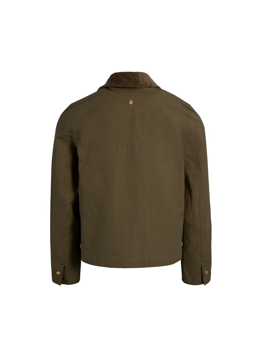 The Tabitha - Women's Short Wax Jacket - Khaki