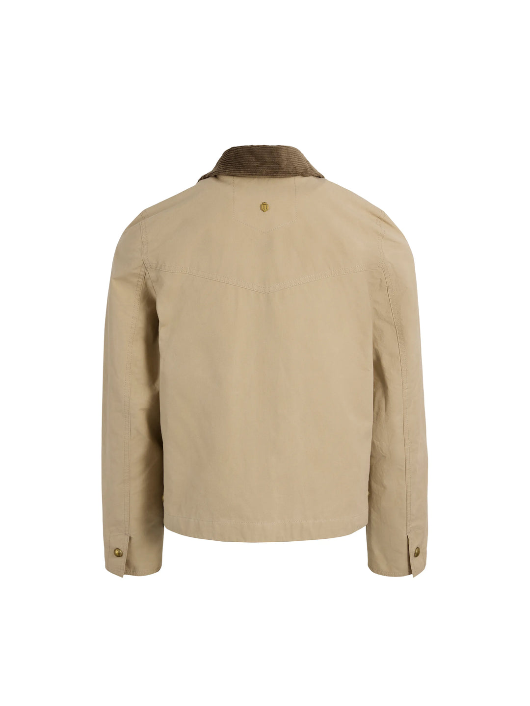 Tabitha Short Wax Jacket - Oatmeal - Jackets
