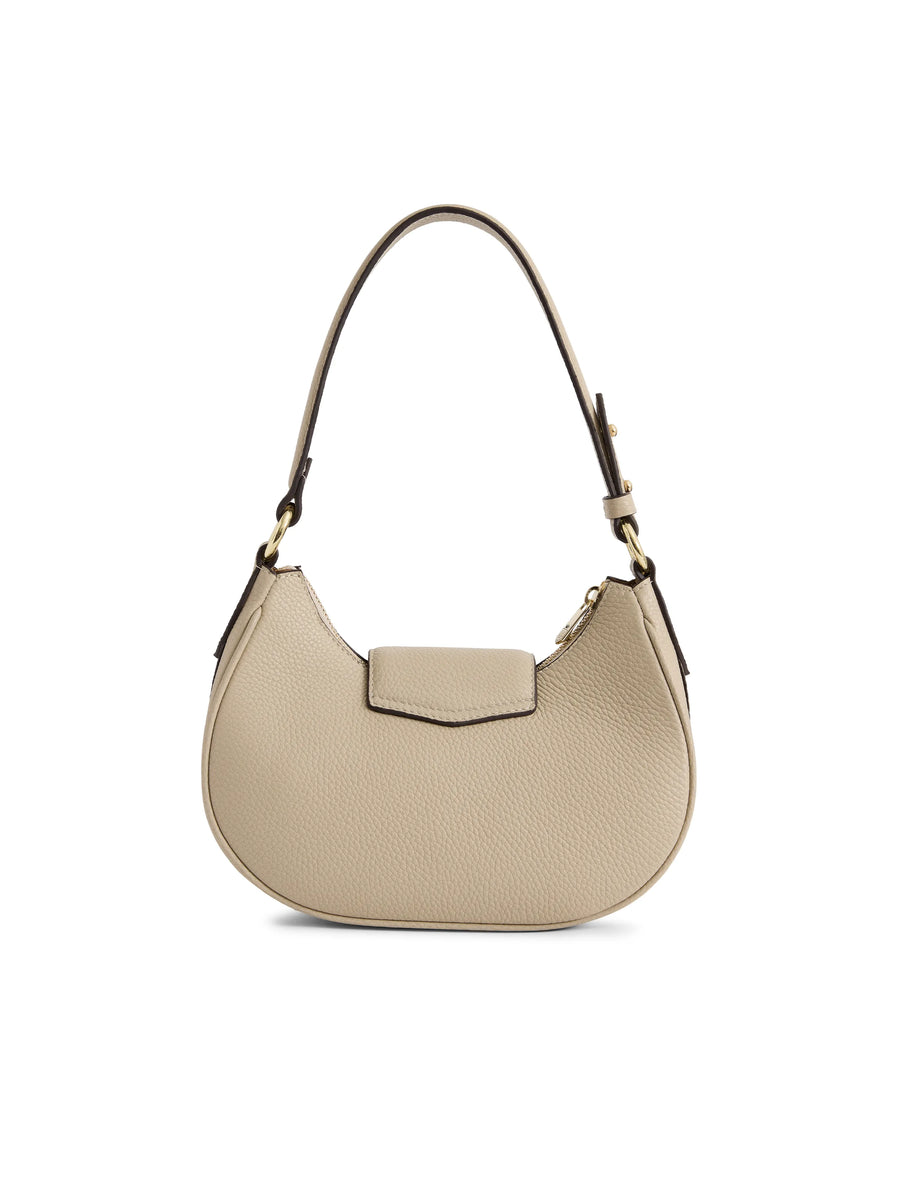The Windsor - Women's Shoulder Bag - Stone Leather