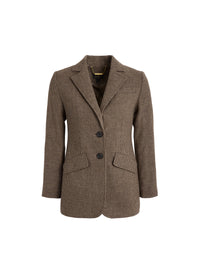 Hazel - Houndstooth Brown