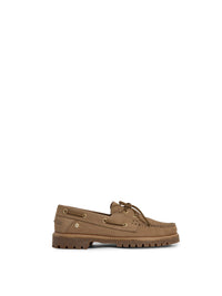 Aldeburgh Deck Shoe - Fawn Nubuck