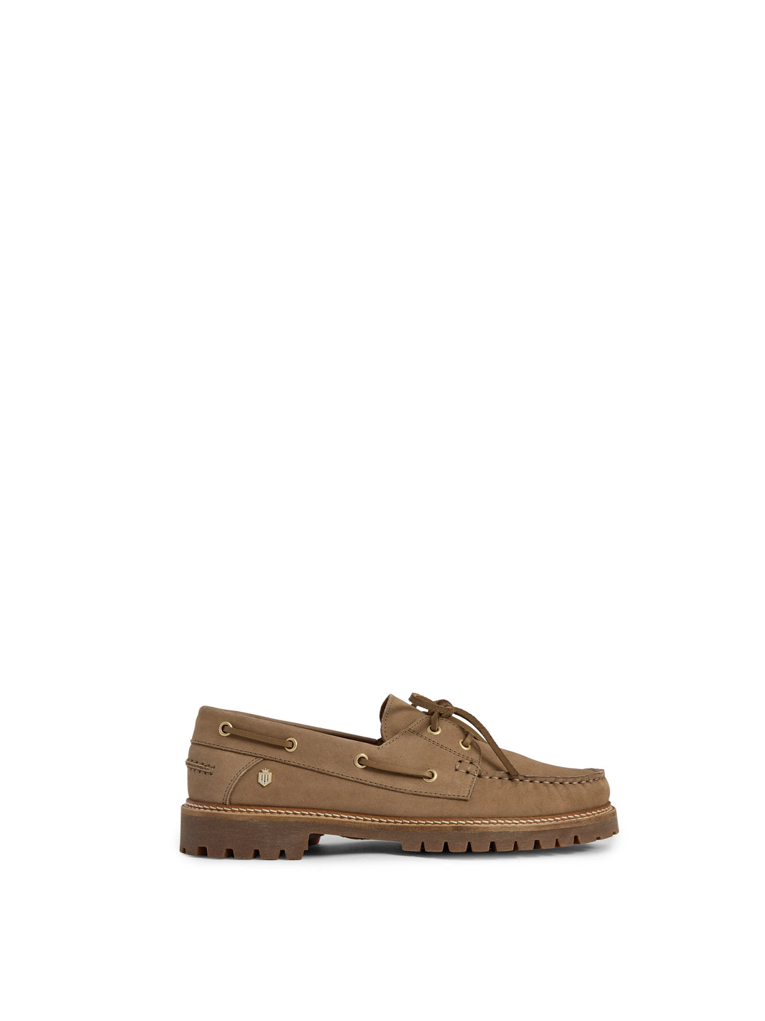 Aldeburgh Deck Shoe - Fawn Nubuck - Shoes