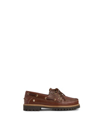 Aldeburgh Deck Shoe - Tan Leather