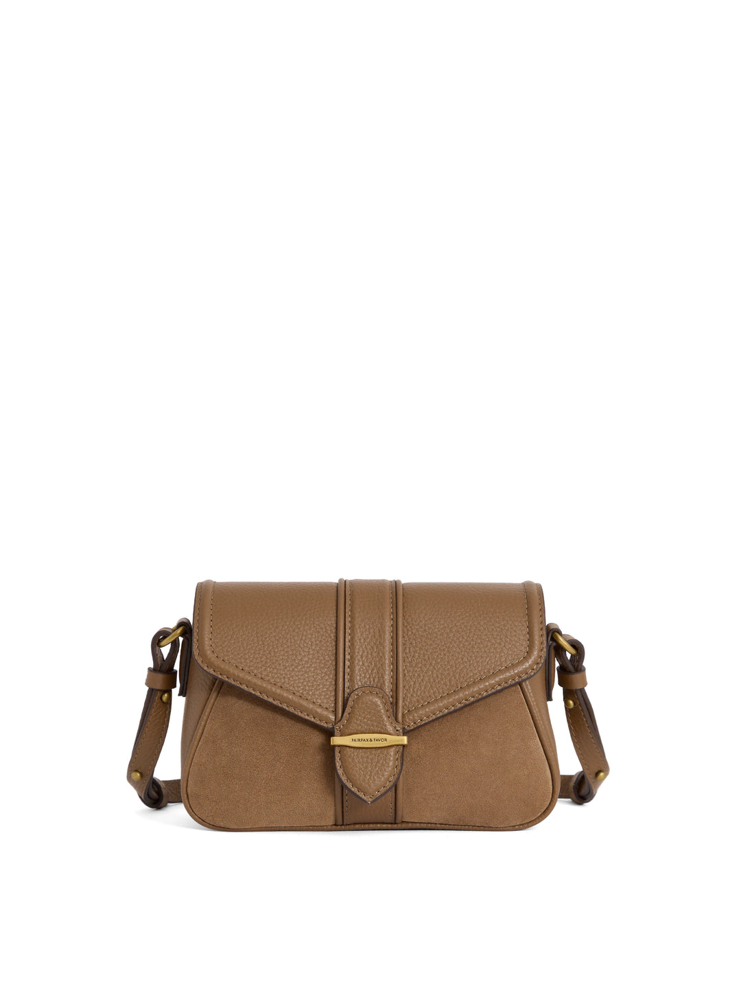 Aviemore Crossbody Bag - Tan Suede - Bags