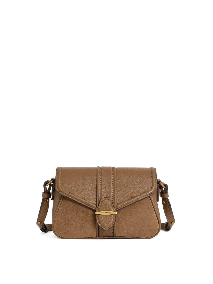 The Aviemore - Women's Crossbody - Tan Suede