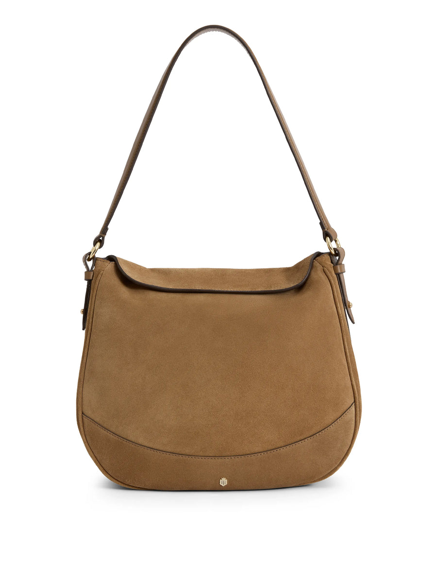 The Dartmoor - Women's Hobo Bag - Tan Suede