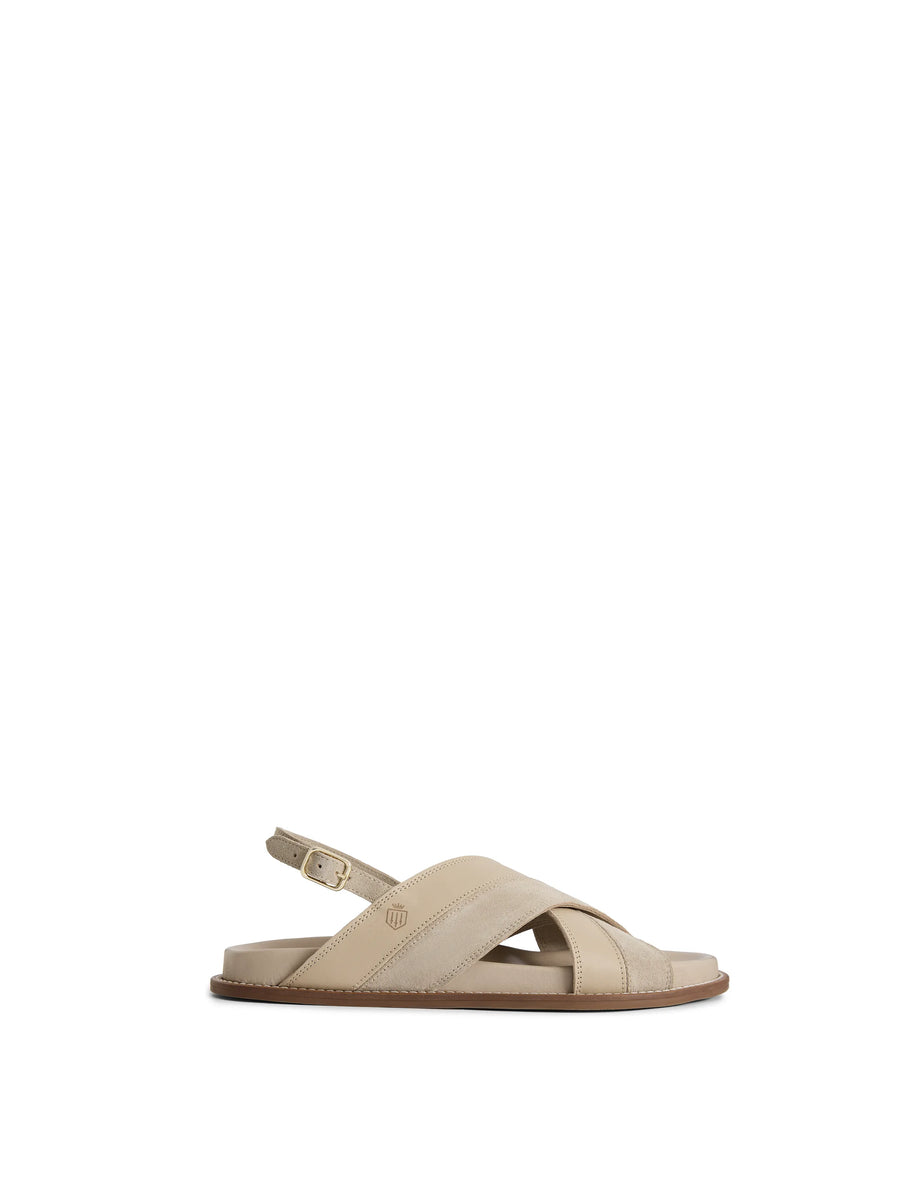 The Dunwich - Women's Sandal - Stone Leather