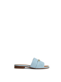 Heacham Sandal - Sky Blue Suede
