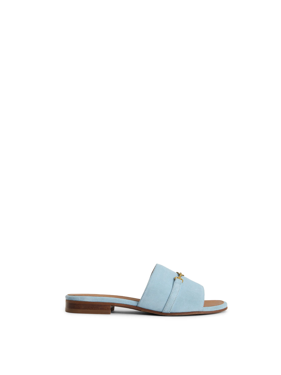 The Heacham - Women's Sandal - Sky Blue Suede