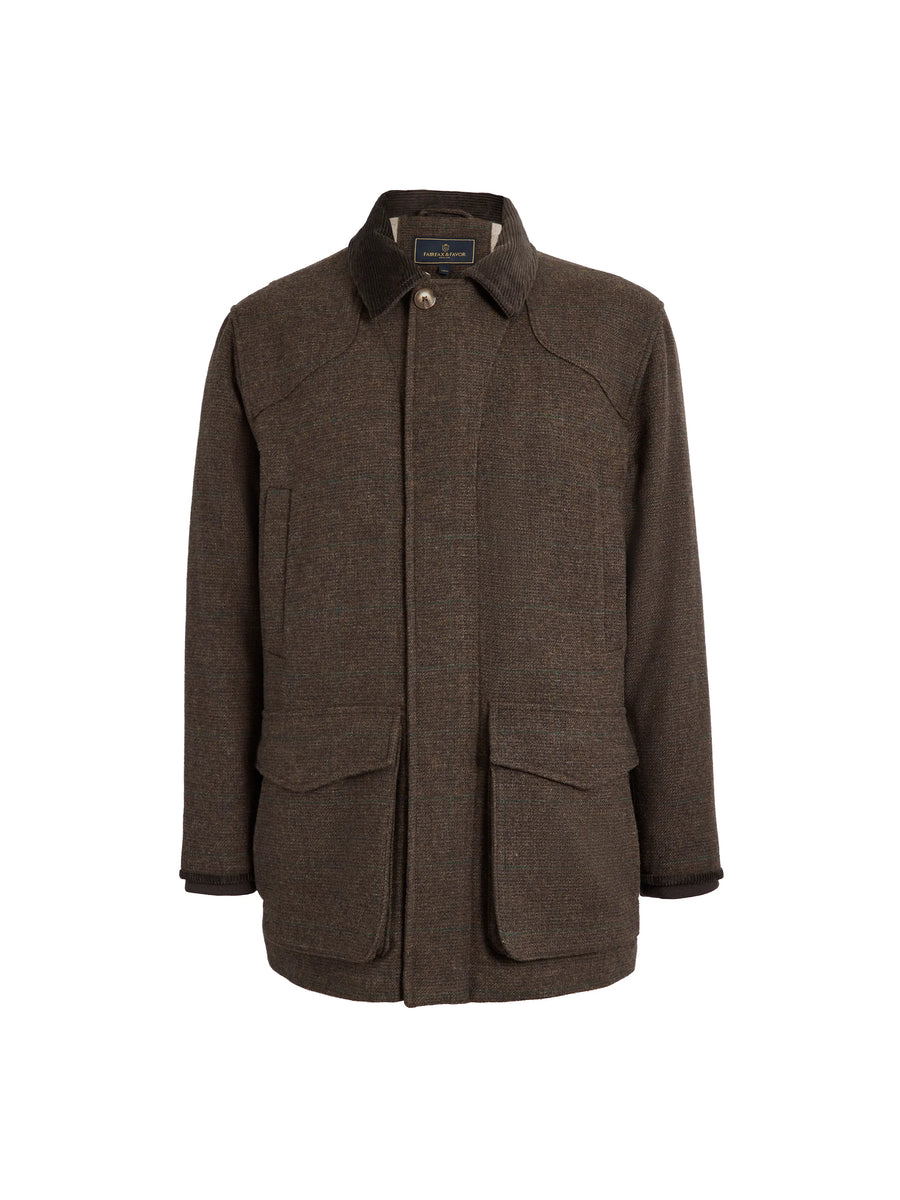 The Henry - Men's Country Coat - Walnut Wool