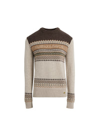 Holly Fairisle Jumper - Oatmeal